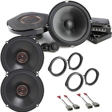 Infinity 6.5" 2-Way & 6.5" Component Car Speakers For 2008-2022 Honda Accord