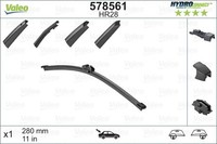 Wischblatt Hinten Valeo 578561 FüR MERCEDES-BENZ