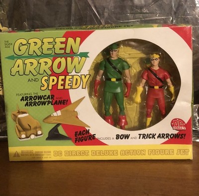 DC Direct Classic Silver Age Green arrow & speedy Action Figures 6'' Deluxe Set