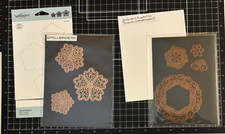 Spellbinders PENDANTS CONTEMPORARY HEARTS or LACED FLOWERS Cutting Dies Magnetic