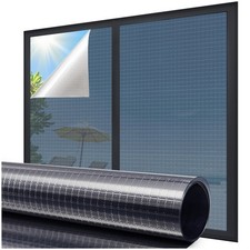Coavas One Way Privacy Window Film Reflective Tint Home Static Cling