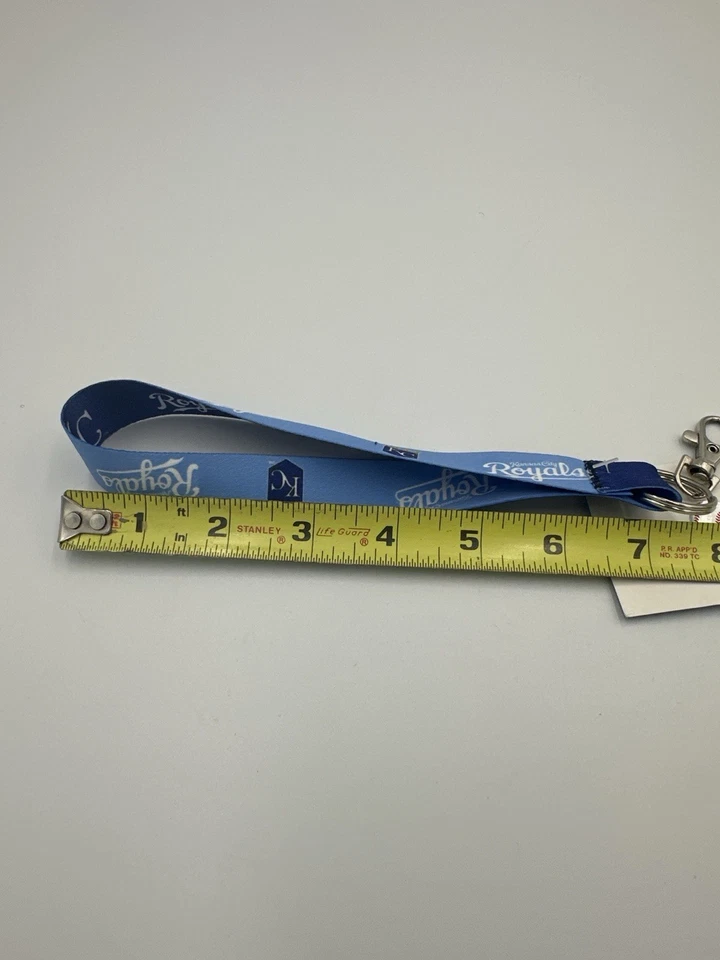 Kansas City Royals MLB KEY STRAP LANYARD CHAIN 1" WIDTH  8” LENGTH NWT - Image 4 of 4