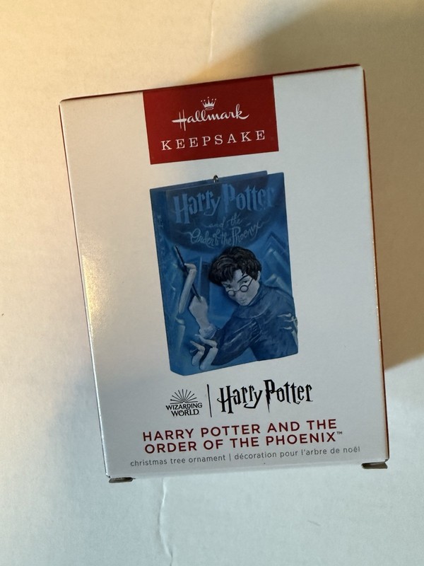 HALLMARK 2022 HARRY POTTER AND THE ORDER OF THE PHOENIX BOOK ORNAMENT