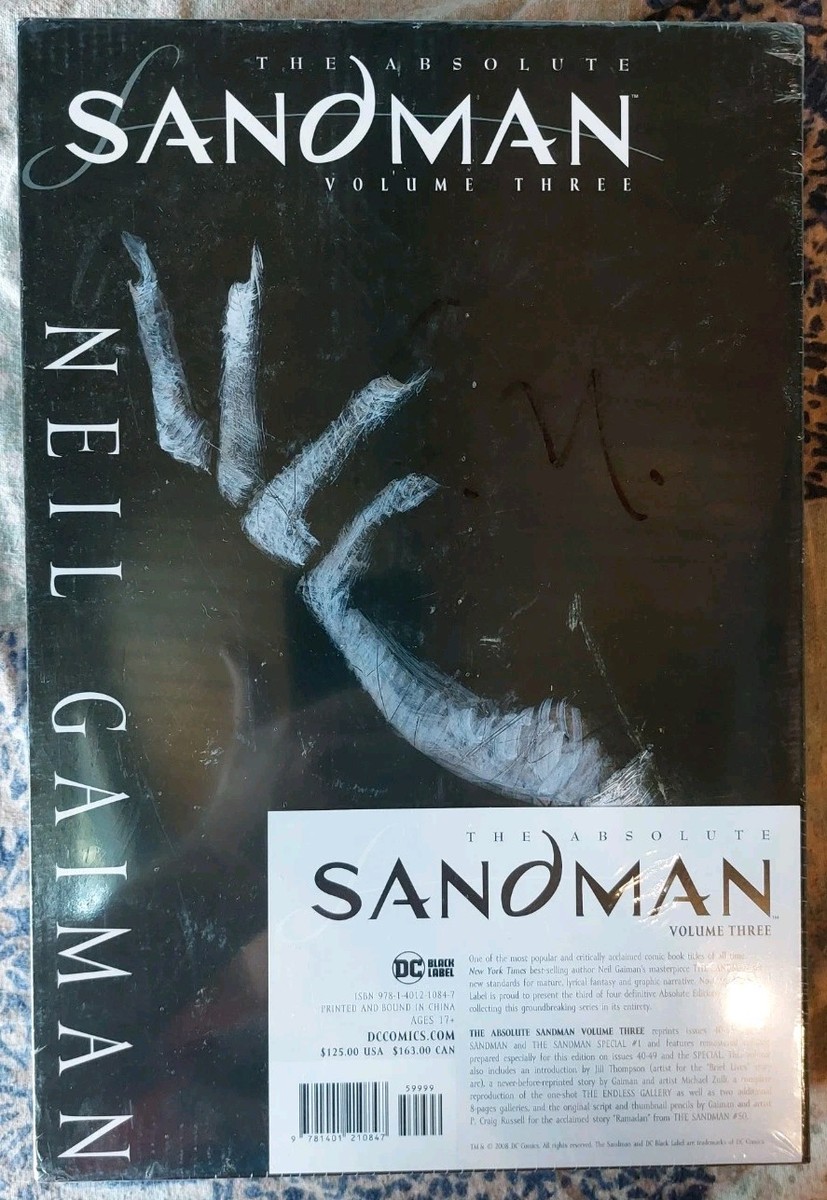 The Absolute Sandman Complete 5 Vol Set + Oveture & Death DC