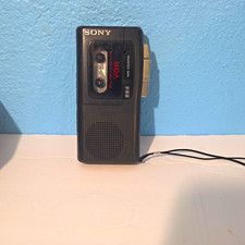 Sony M-17V VOR Microcassette Voice Recorder Handheld Tape Counter Mic/Ear