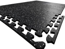 Tappeto puzzle gomma e schiuma EVA pavimento protettivo palestra fitness sport