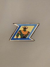 1980s Kinnikuman Muscle Horned Mask Wrestler Z Shape Japanese Fridge Magnet