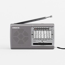 2026 XHDATA Portable Mini Radio D-219 AM FM Battery Powered Small Great Receiver