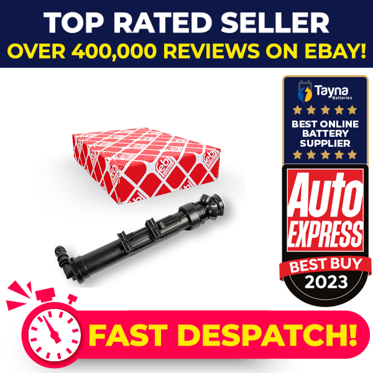 Headlight Washer Jet Left 176059 Febi A2468600547 2468600547 Quality Guaranteed