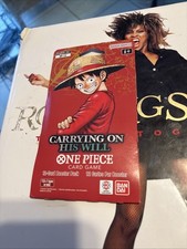 One Piece Carrying On His Will OP-13 Sleeved Booster Packs NEW SEALED
