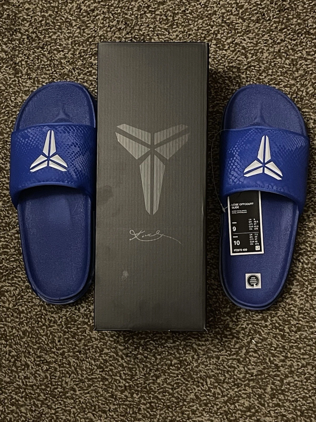 *Nuovo* [TG.9M U.S.] Nike Kobe Offcourt Slide Dodgers IF2870 400