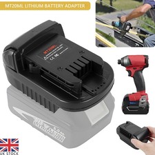 MT20ML Battery Convert Adapter For Makita Battery to Milwaukee 18V Power Tools