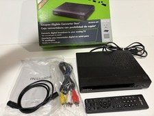 Insignia NS-DXA1-APT Digital To Analog Converter Box W/Remote and cables