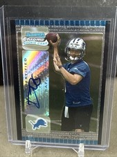 2005 Bowman Chrome Dan Orlovsky #233 Rookie Autographed Card LIONS UCONN RC. rookie card picture