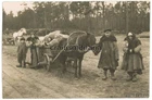 Genuine Photo expulsion of Russian Population in Ochonovo Belarus 1916