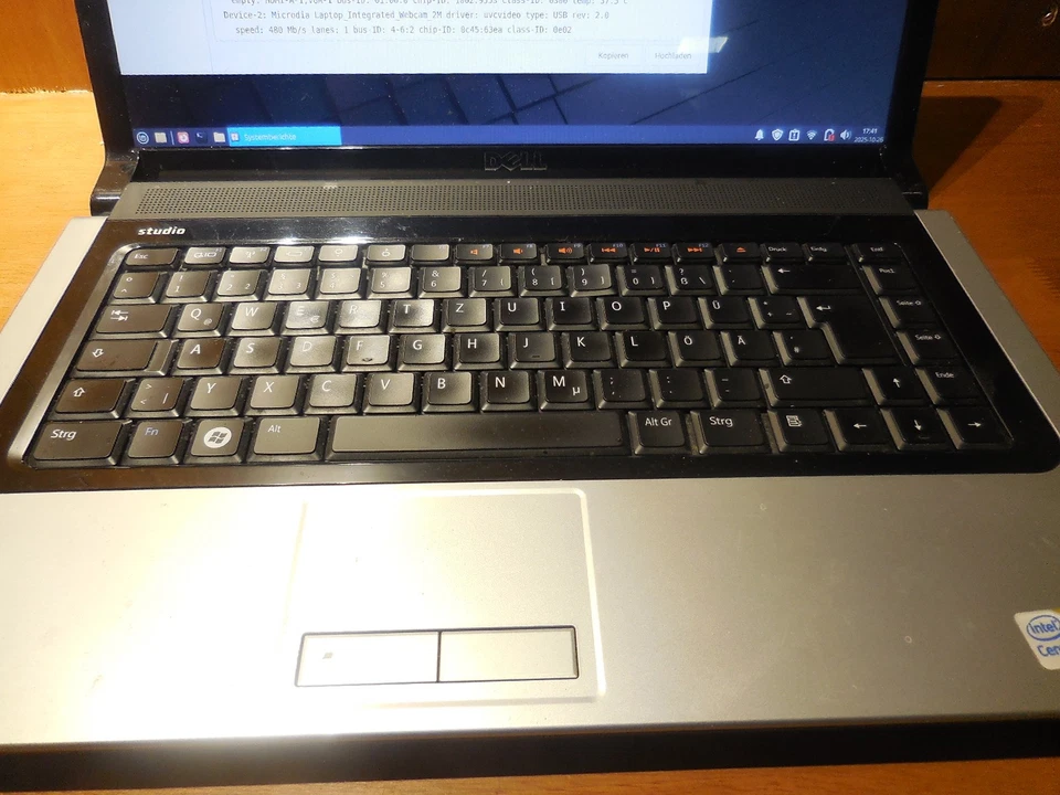 Dell PP39L Studio 1555 Laptop Intel CorDuo T6400 4GB RAM mit  HDD , guter Akku - Bild 2 von 3