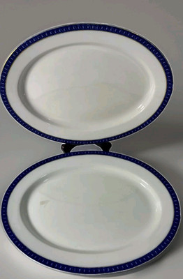Royal Worcester Glasplatten Vintage 2er Set Porzellan Geschirr