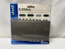 Recoton 4-Way S-Video Audio/Video Selector Switch Brand New