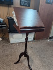 Vintage Brown Wooden Big Lots Collectible Book Easel Music Stand New In Box