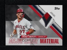 2024 Topps Series 1 Major League Material Platinum 1/1 Mike Trout #MLM-MT b4d