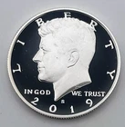 2019-S Proof Silver Kennedy Half Dollar 90% USA .900 Cameo San Francisco