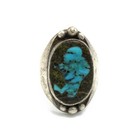 Southwest Sterling Turquoise Red Coral Jasper Size 4.25-9 Ring Lot of 5 #S5571-2 — photo 2