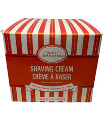 The Art of Shaving Peppermint Essential Shaving Cream Oil 5 oz Discontinued Rare