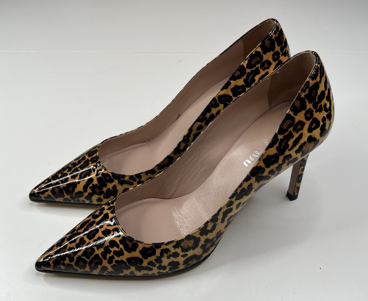miu miu NWOB women's size 6 brown cheetah print high heels miu miu NWOB women's size 6 brown cheetah print high heels