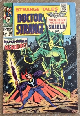 Strange Tales #162- 2nd app Contessa Valentina Allegro De Fontaine! Steranko Art