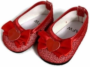 red glitter dress shoes