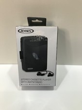 Jensen Personal Stereo Cassette Player AM/FM Radio Stereo w/Black Ear Buds NIB
