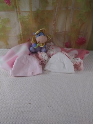 Premature Baby Receiving Blankets, Knit Hats, Eeyore