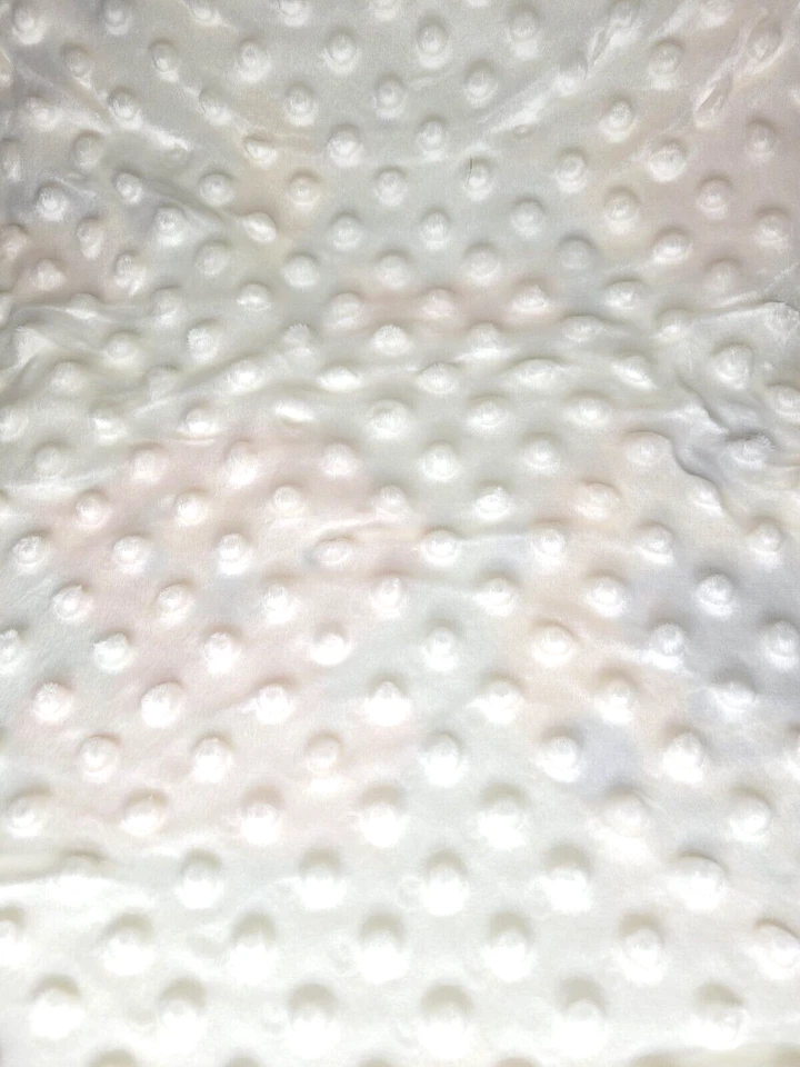 Manta/colcha para cuna de bebé Boritar suave Minky doble capa respaldo punteado 30"x 40" Foto 4 de 4