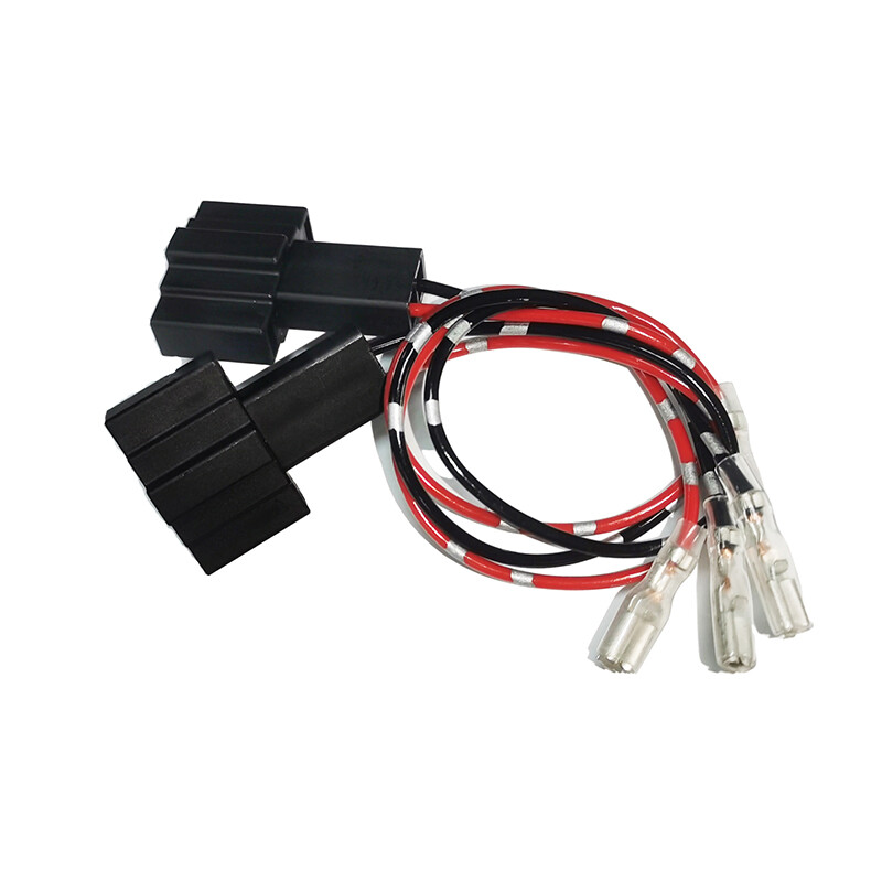 1 Pair 2Pin Speaker Wire Harness Adapter Plug 18cm Universal fits Audi