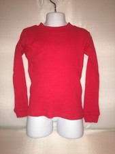 angry birds boys red pajama thermal shirt size 6