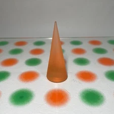 Bozart Karim Rashid Chess Set Mid Century Pop Art Neon Orange ROOK Piece