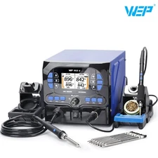 WEP 992D-II C210 Rework Soldering Station Iron Kit Welding Tool Digital Display