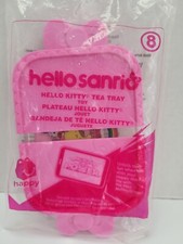 McDonalds Hello Kitty Happy Meal Toys Tea Tray 8 New Unopened Package 2017 