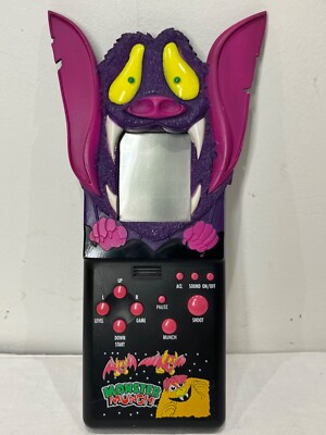 Vintage 1994 Monster Munch Handheld Spiel komplett getestet funktioniert
