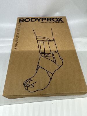 BodyProx - Lace Up Ankle Support Brace Stabilizer - Size Small