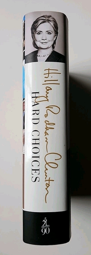 *SIGNIERT! Hillary Rodham Clinton HARD CHOICE 2014 Hardcover Buch HANDSIGNIERT! - Bild 4 von 19
