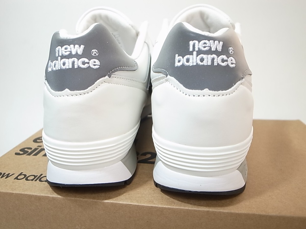 NEW BALANCE M576WWL WHITE LEATHER MADE IN ENGLAND US8 | eBay