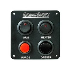 Nitrous Outlet Universal Single Stage Switch Panel - System Armpurgebottle He