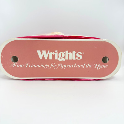 Wrights Lace Trim Spool 1 '' x 18¼ Yards Candlelight Polyester Style 181-8708-095