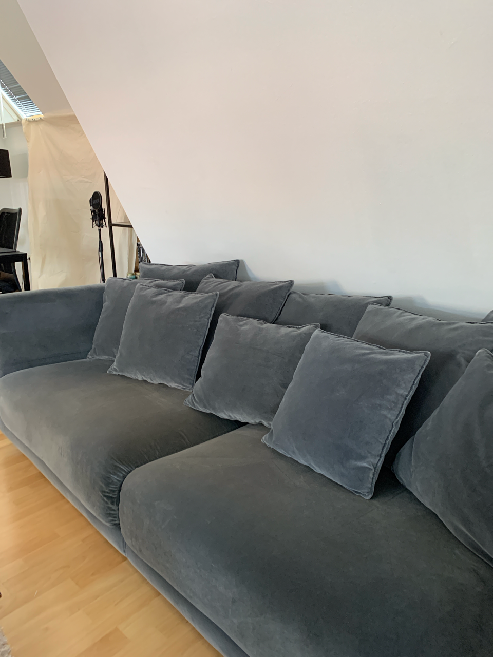 IKEA Sofabezug Schonbezug grau für 3Sitzer Sofa STOCKHOLM 2017 eBay