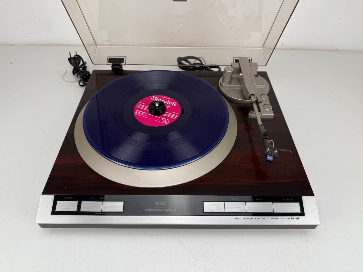 Denon DP-51F Direct Drive Fully Automatic Turntable System Denon DP-51F Direct Drive Fully Automatic Turntable System