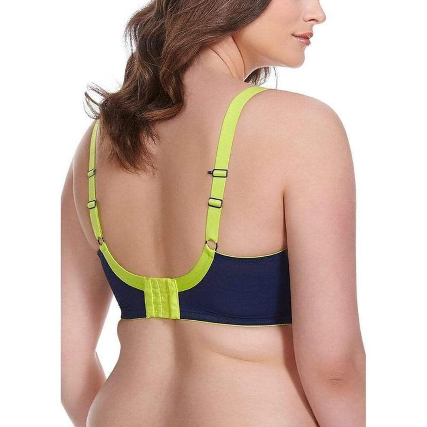 Elomi Women's Plus-Size Energise Underwire Sport Bra 34JJ Navy image 9