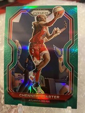 2021 WNBA Prizm Chennedy Carter Green Prizm Dream