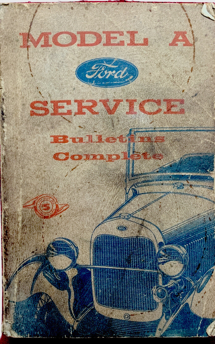 Book Model A ford Service Bulletins Compete eBay