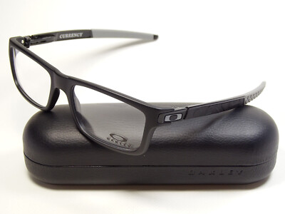 Oakley Currency Black Grey Brille Brillengestell Plank Derringer Pitchman Plate
